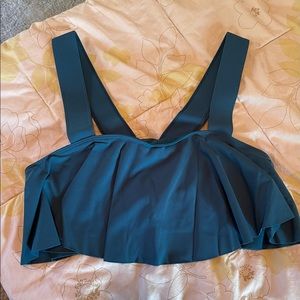 Free people movement ruffled sport tank